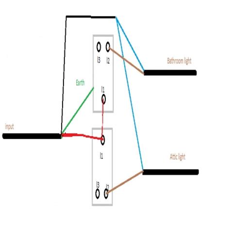 2 gang switch wiring diagram